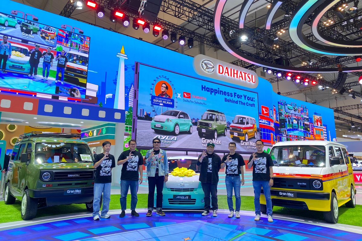 Daihatsu Unjuk Tiga Modifikasi Unik Model Andalan di GIIAS 2025
