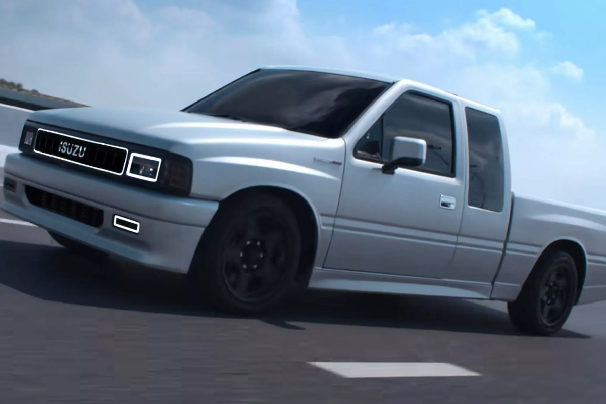 Isuzu Pamer Truk Bergaya Retro, Dragon Max