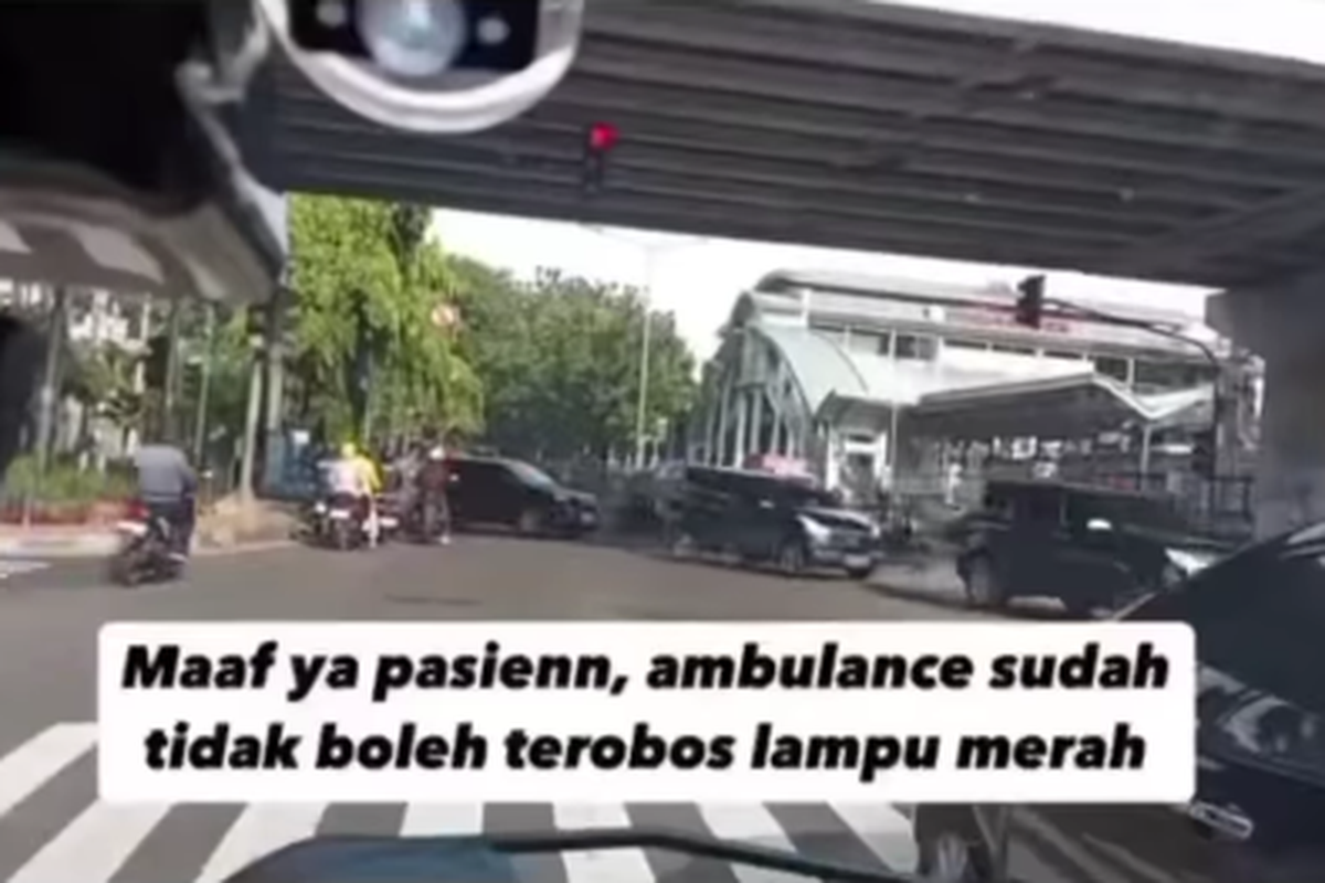 Polisi Tegaskan Ambulans yang Bertugas Tidak Kena Tilang bila Langgar Lalu Lintas