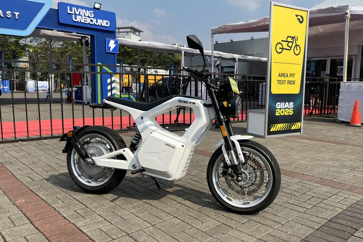 Nore Aergo, motor listrik, motor, GIIAS, Test ride, GIIAS 2025, Test Ride Nore Aergo, Motor Listrik Unik Bergaya Boxy
