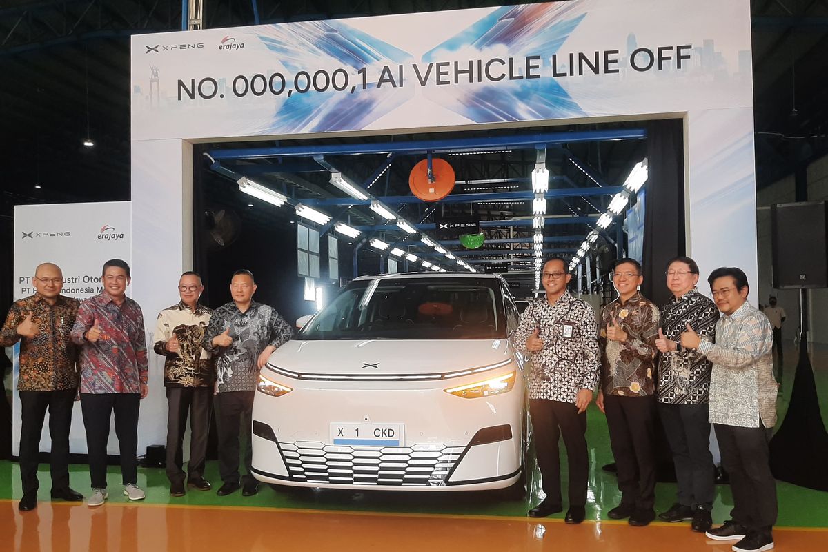 Gandeng Handal, Xpeng Berencana Produksi Mobil Hybrid di Indonesia