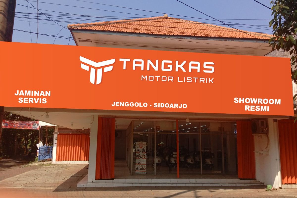 Tangkas Motor Listrik Tambah Jaringan Diler di Sidoarjo