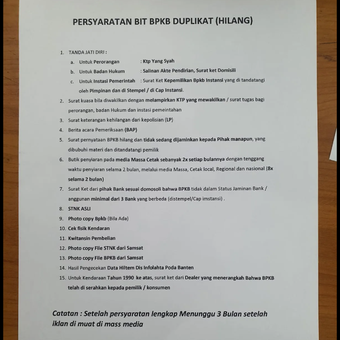 otomotif, sepeda motor, BPKB, mobil, kendaraan bermotor, bpkb hilang, aturan kendaraan bermotor, Warganet Keluhkan Sulitnya Mengurus BPKB Hilang, Ada 15 Persyaratan