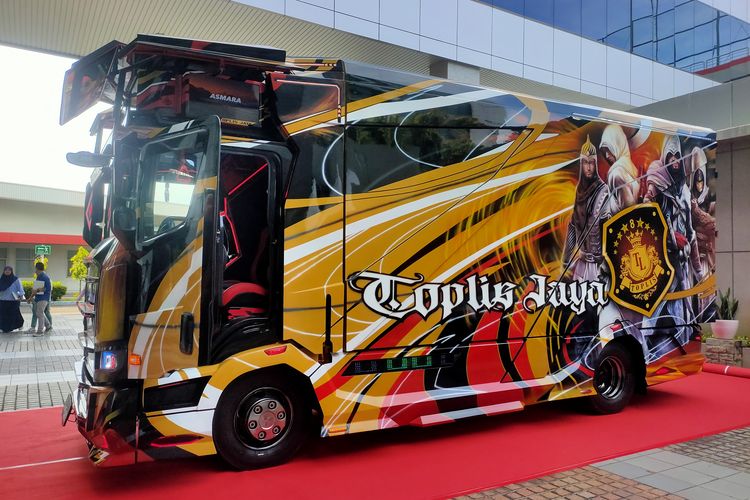 modifikasi, kendaraan niaga, Modifikasi Truk, Mitsubishi fuso, Canter, Modifikasi Ekstrem Truk Fuso Canter, Hanya untuk Kontes