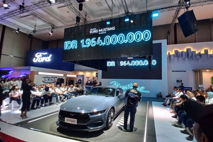 RMA Indonesia, Ford, Mustang, Gaikindo Indonesia International Auto Show, GIIAS, GIIAS 2025, mustang, Ford Mustang Meluncur di GIIAS 2025, Harga Rp 1,9 Miliaran
