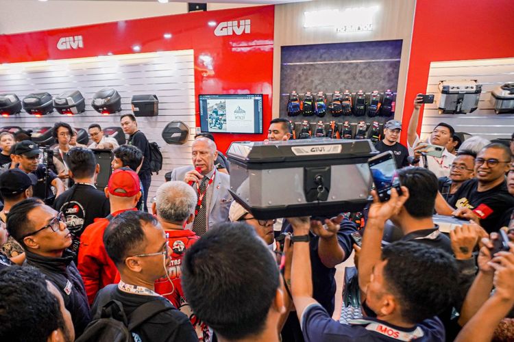 Box Motor, aksesoris motor, Givi Indonesia, Merek Aksesori Motor Aftermarket Ini Bakal Hadir di IMOS 2025