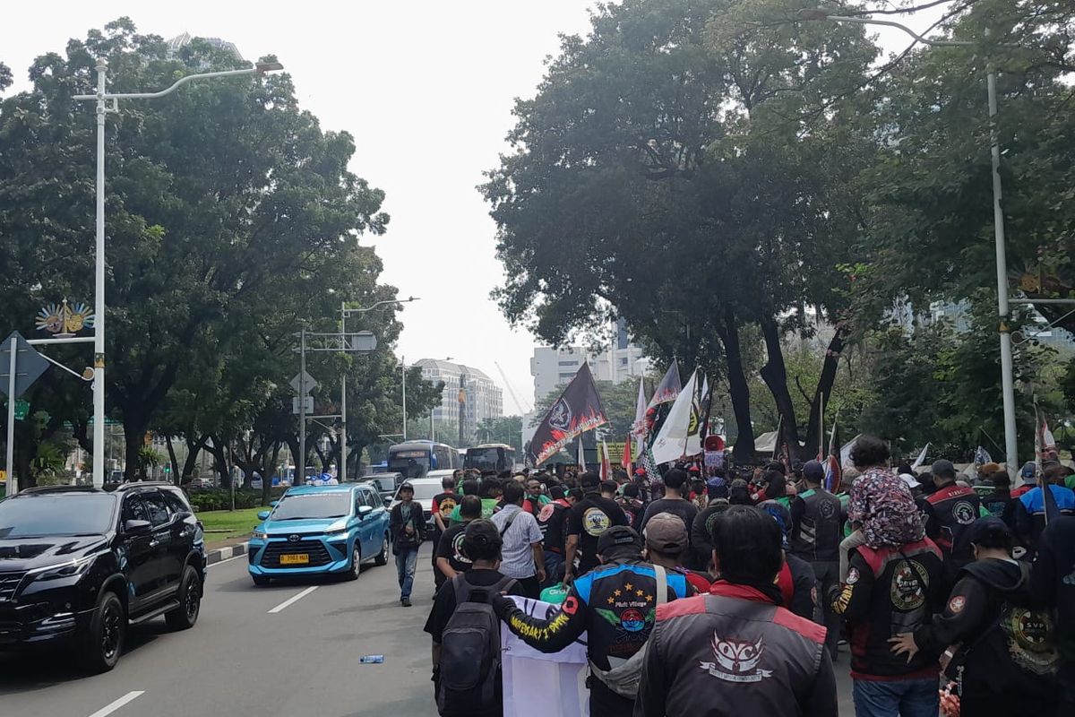 Ada Demo Ojol Hari Ini, Hindari Ruas Jalan Berikut