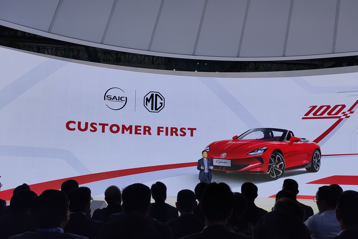 MG Motor Targetkan Jual 1 Juta Unit Mobil di 2027