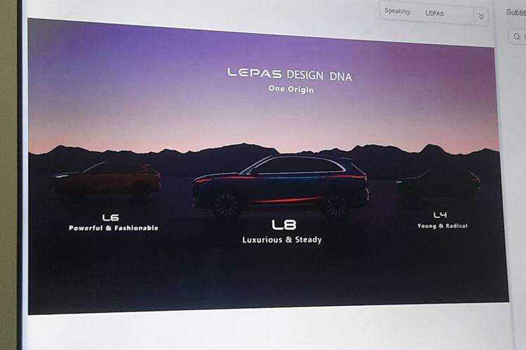 Chery International, Lepas, lepas, SUV Mewah, GIIAS 2025, Inovasi Chery: Lepas Hadir di GIIAS 2025 dengan Filosofi Baru