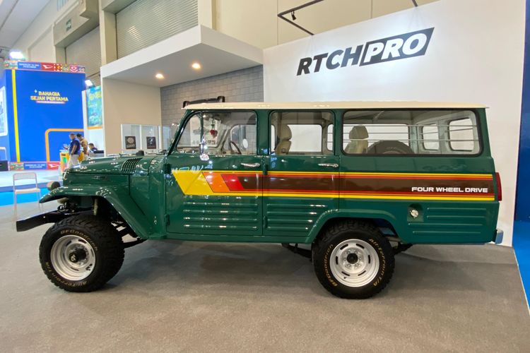 modifikasi, Toyota, restorasi, restorasi mobil lawas, Toyota FJ45, Restomod Land Cruiser FJ45: Mulus, Klasik, Tenaga Buas 6000 cc