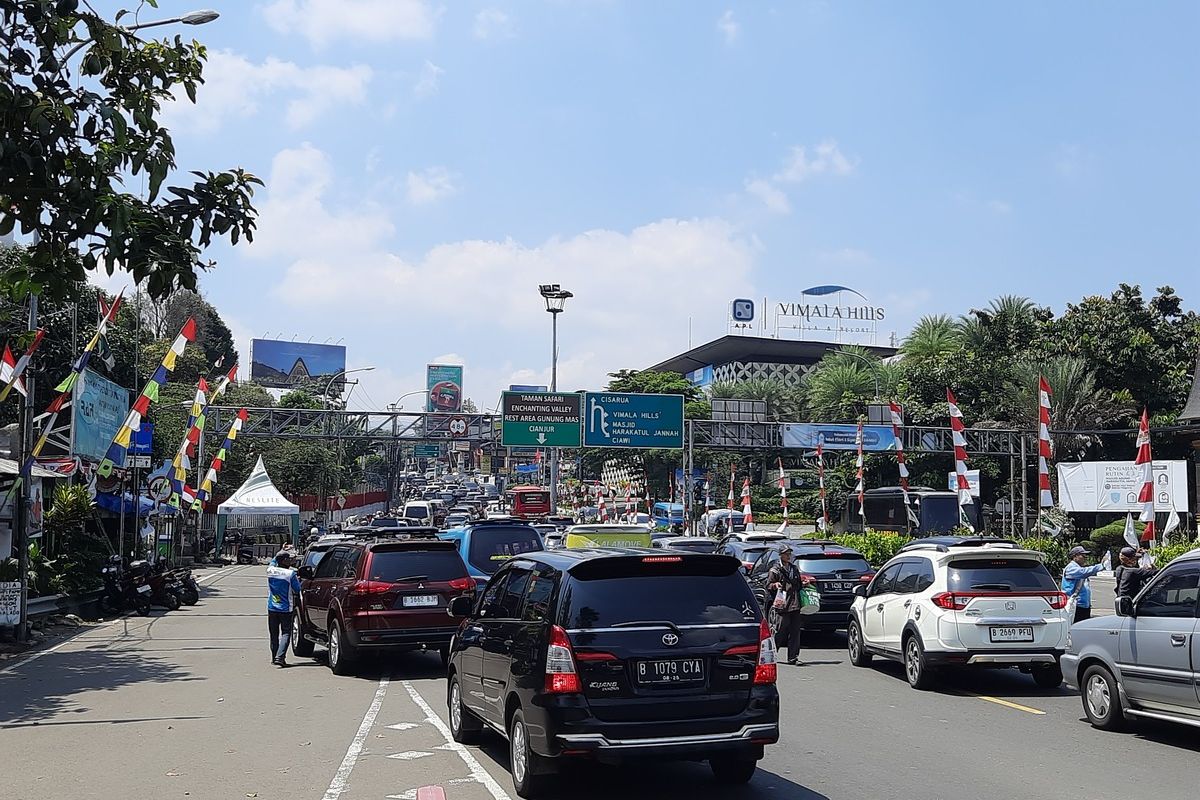 Jalur Alternatif Favorit Saat Ganjil Genap dan One Way di Puncak