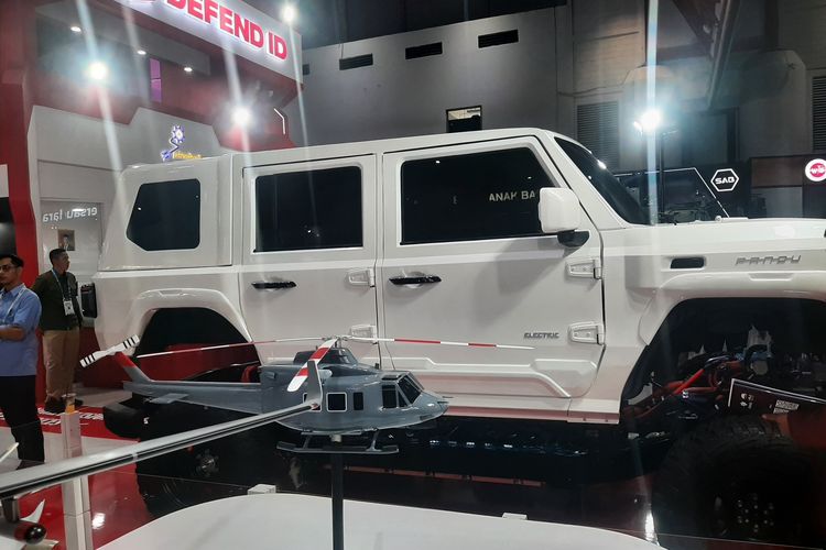 Prabowo Subianto, Pandu, MV3-EV Pandu, kendaraan listrik, Maung, mobil listrik, maung, pandu, Presiden Prabowo, Intip Spesifikasi Kendaraan Taktis Listrik MV3-EV Pandu