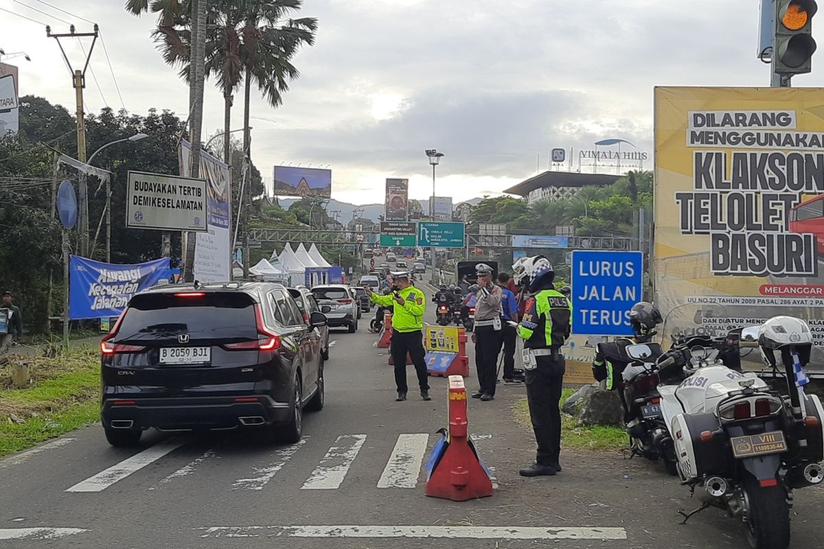 Sistem Ganjil Genap Diberlakukan di Jalur Puncak Bogor