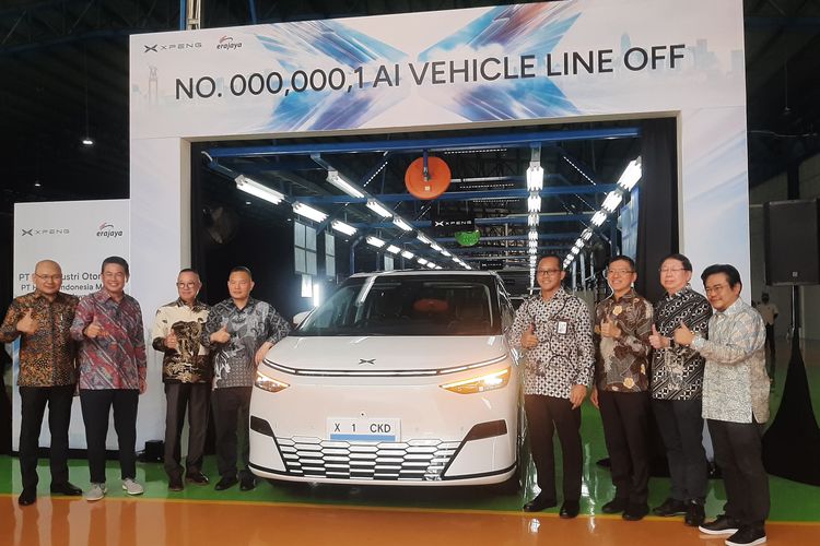 Xpeng, otomotif, mobil listrik, Xpeng X9, XPeng Indonesia, Xpeng X9 Resmi Diproduksi di Purwakarta, Numpang Fasilitas Handal