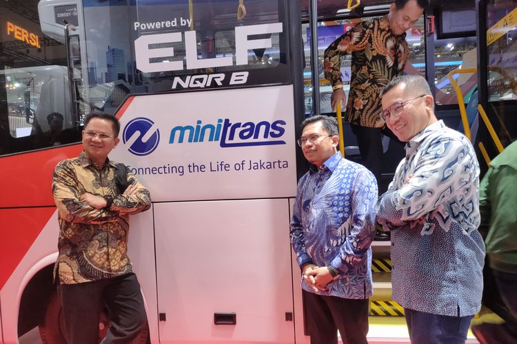 Transportasi umum, transportasi umum, Minitrans, Transjakarta, GIIAS 2025, Isuzu ELF NQR B, minitrans, TransJakarta, Minitrans Bus Isuzu ELF NQR B buat Warga Jakarta