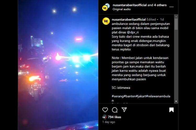 aturan penggunaan sirene dan lampu strobo, strobo dan sirene, Stop tot tot wuk wuk, Polisi Bidik Pengguna Strobo dan Sirene Ilegal di Jateng