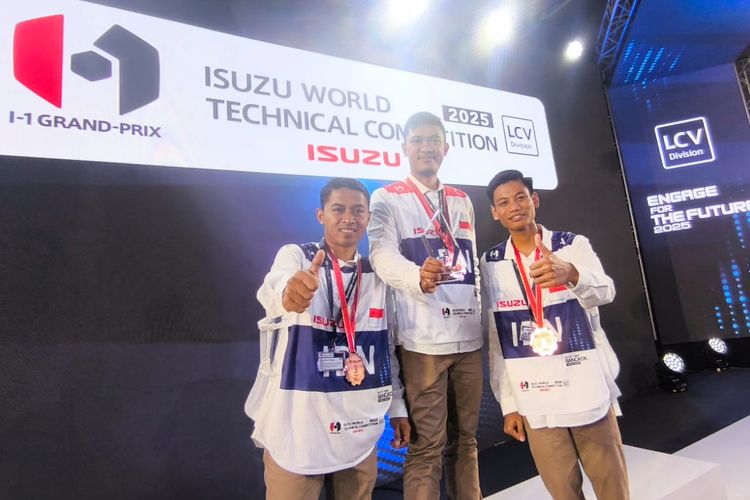 Mekanik, Isuzu, mekanik, Isuzu Astra Motor Indonesia, mekanik bus, Mekanik Truk, Mekanik Isuzu Indonesia Juara 3 Kompetisi Dunia