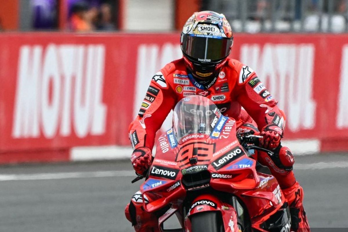Marc Marquez Mengaku Takut Saat Lihat Motor Bagnaia Berasap