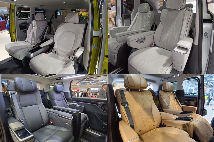 MPV listrik, GIIAS 2025, MPV listrik mewah, Komparasi, kenyamanan kabin, MPV Listrik mewah, Adu Kenyamanan MPV Listrik Mewah di GIIAS 2025, Pas untuk Eksekutif