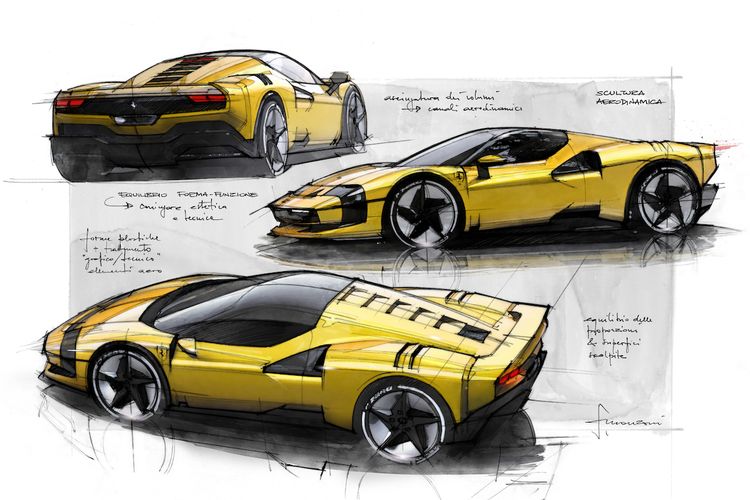 ferrari, supercar, mobil, Ferrari SC40, Ferrari SC40, Reinkarnasi F40 yang Hanya Dibuat Satu Unit