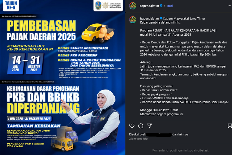 Pemutihan pajak kendaraan, jawa timur, HUT ke-80 RI, Keringanan PKB, Pemutihan Pajak Kendaraan di Jatim: Manfaat dan Syaratnya