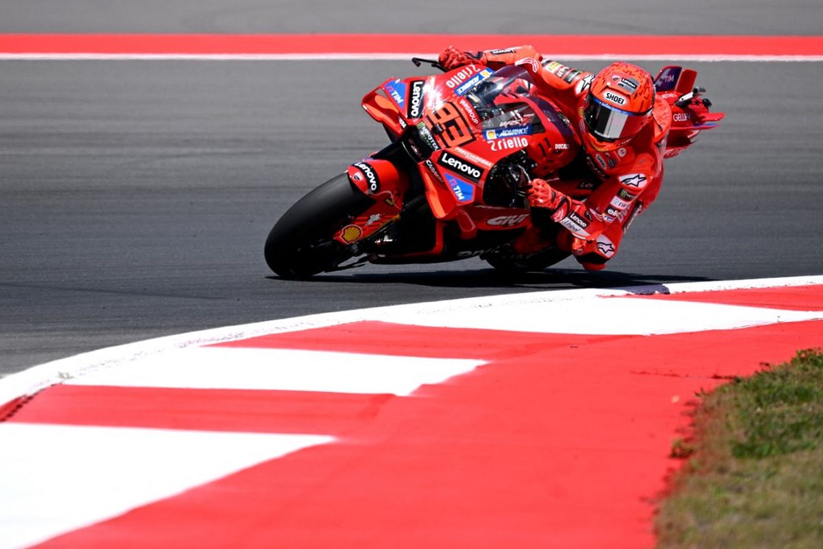 Live Sprint Race MotoGP Indonesia: Marquez Kena Long Lap Penalty