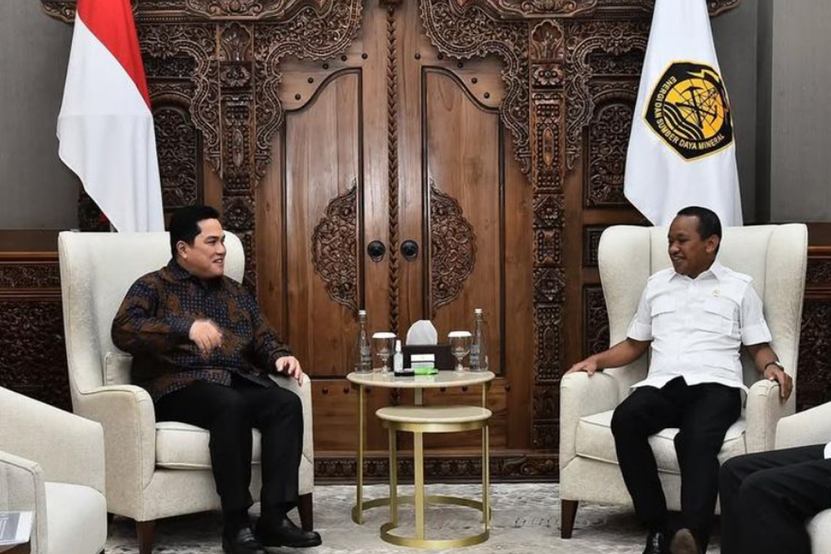 Erick Thohir-Bahlil Bahas Investasi CATL untuk EV Nasional