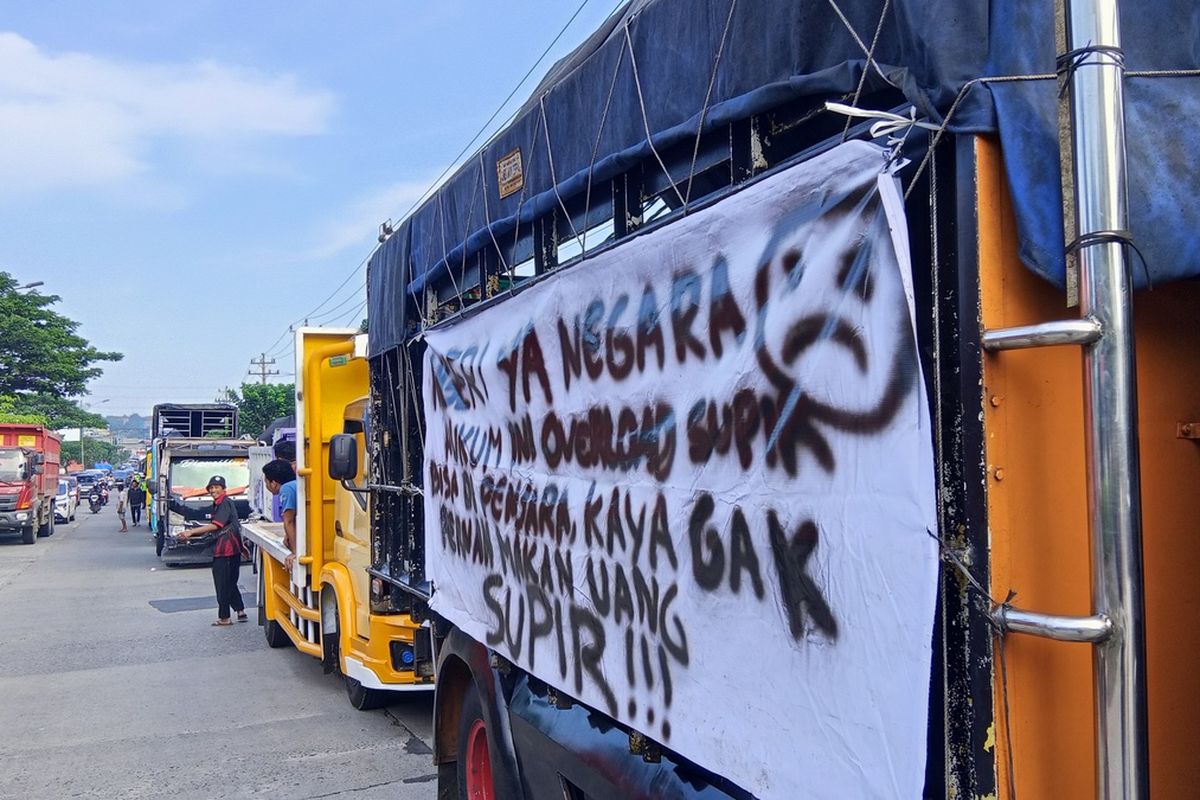 Demo Sopir Truk Terkait Aturan ODOL Bakal Berlanjut di Jakarta