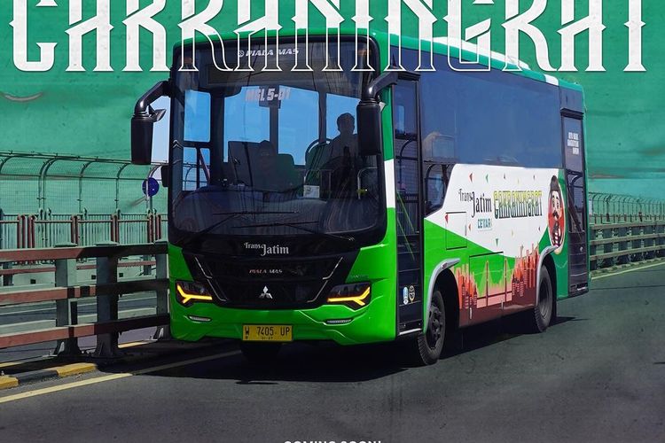 Jawa Timur, Trans Jatim, hut ri 80, trans jatim gratis, Rayakan Kemerdekaan, Naik Bus Trans Jatim Gratis Selama Dua Hari