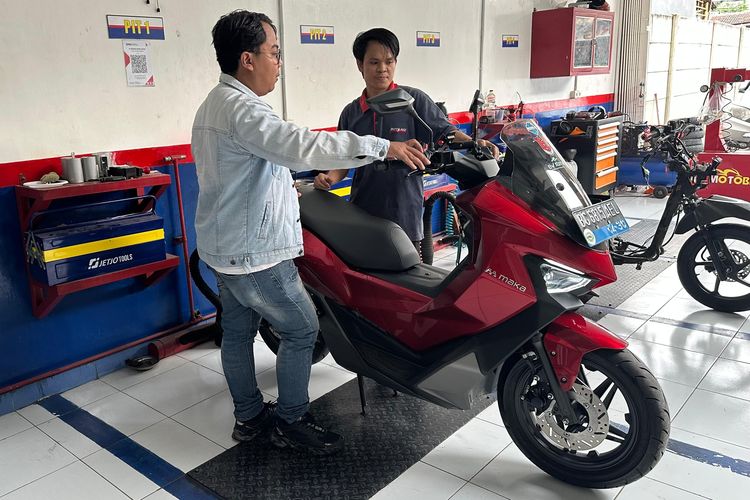 motor listrik, Motoriz, MAKA Motors, diler motor listrik, Diler Maka Motors, Maka Motors Perluas Jaringan Layanan, Gandeng Bengkel Rekanan