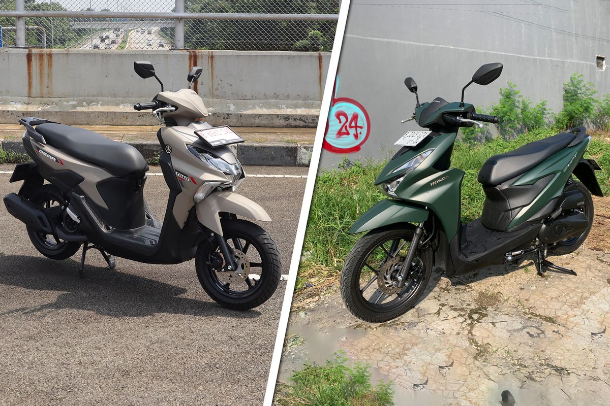 Pilih Mana, Honda BeAT atau Yamaha Gear Ultima 125 Hybrid (Video)