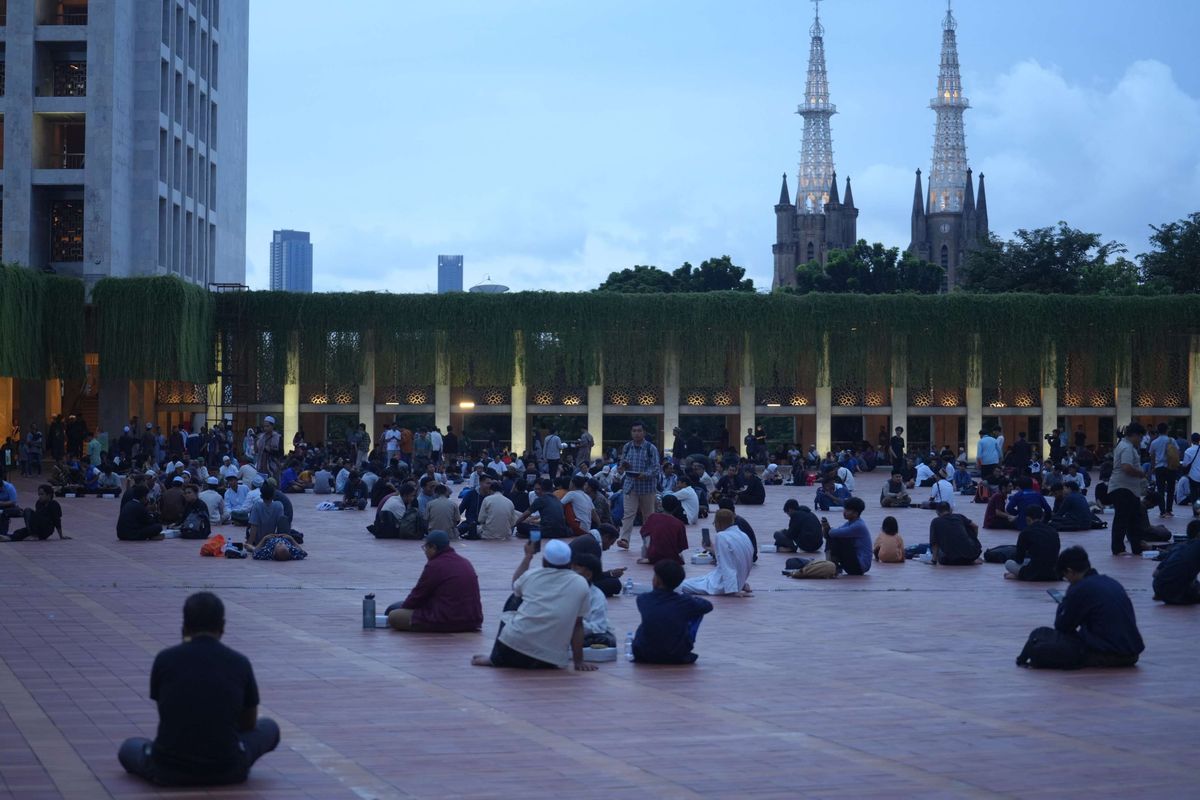 Catat, 9 Lokasi Parkir di Masjid Istiqlal untuk Shalat Idul Fitri