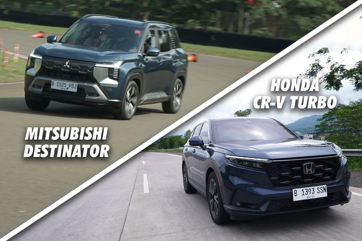 Duel SUV 1.5 Turbo, Mitsubishi Destinator Vs Honda CR-V Turbo