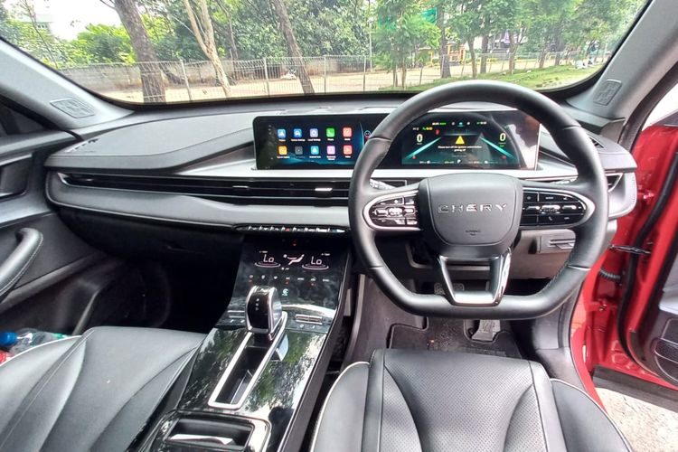 interior, Mobil Hybrid, test drive, Chery, Tiggo Cross, Chery Super Hybrid, SUV Hybrid, Interior Chery Tiggo Cross CSH: Mewah, Modern, dan Sarat Teknologi