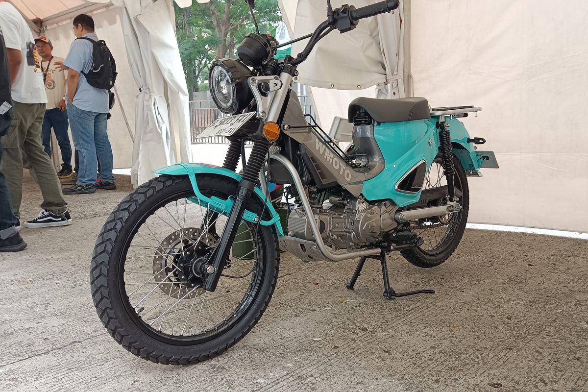 WMoto Porter 125 Hadir di IMOS 2025, Mirip Honda CT125