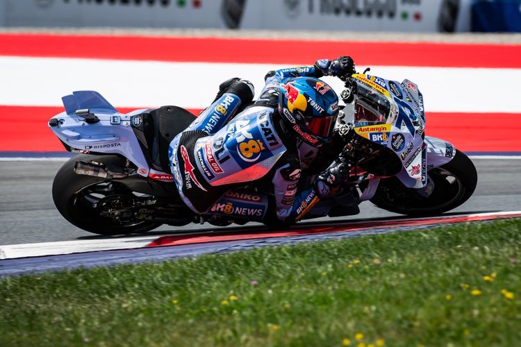 MotoGP, Red Bull Ring, Alex Marquez, Gresini Racing, Fermin Aldeguer, motogp 2025, MotoGP Austria 2025, Gresini Racing Positif Hadapi MotoGP Hungaria Usai Podium di Austria