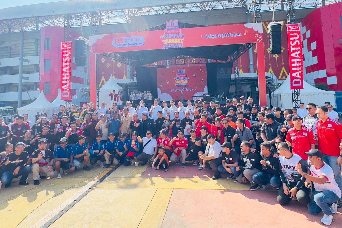 Daihatsu Kumpul Sahabat Dihadiri Ribuan Warga Palembang