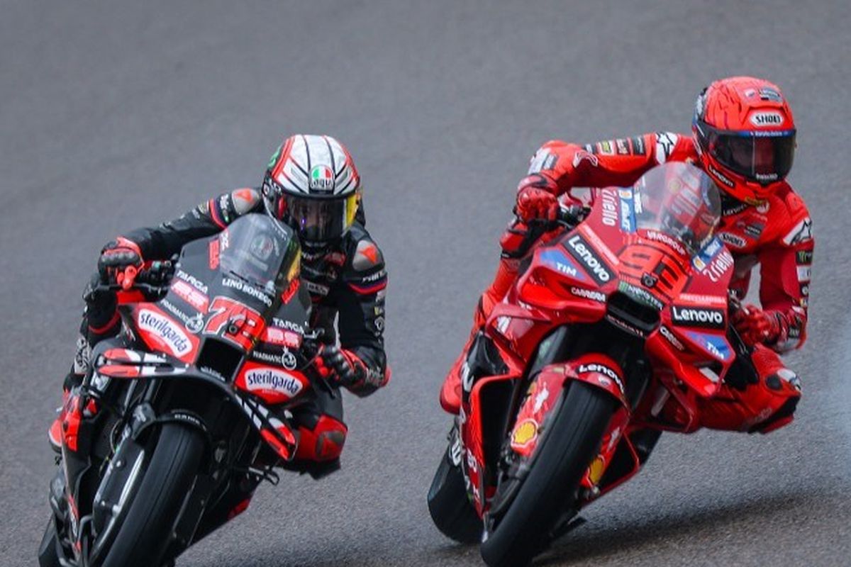 Hasil Klasemen Usai Sprint Race MotoGP San Marino: Marquez Tetap di Puncak