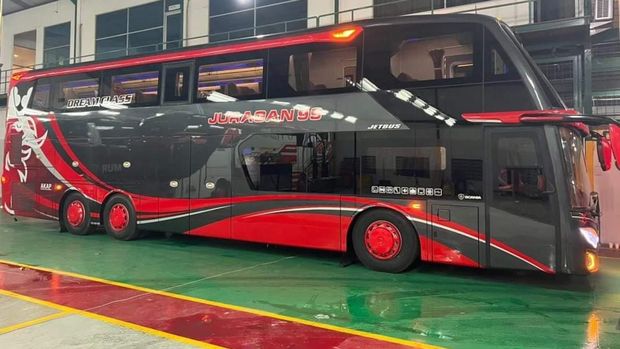 Array,Makin Mirip Pesawat Terbang, Ini Inovasi Terbaru PO Juragan 99 Trans