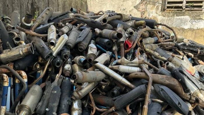 Denda Kambing Buat yang Pakai Knalpot Brong