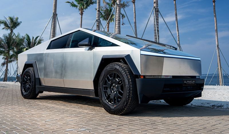 Array,Militer AS Mau Beli Tesla Cybertruck... buat Ditembak Rudal