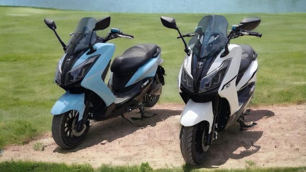 Array,Motor Listrik Tangkas X7 Jadi Armada Ojol, Jarak Tempuhnya 120 Km!