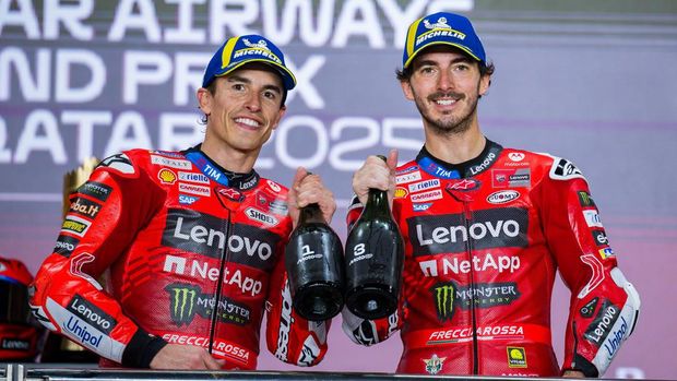Array,Dituding Tak Akur dengan Marquez, Bagnaia Jawab Begini