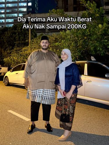 Cinta Tak Pandang Fisik, Wanita Dampingi Pria Berat 200 Kg Diet, Ini Ending-nya
