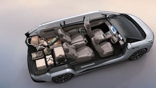 Bocoran Spesifikasi MPV Listrik Premium Xpeng X9 Penantang Denza D9