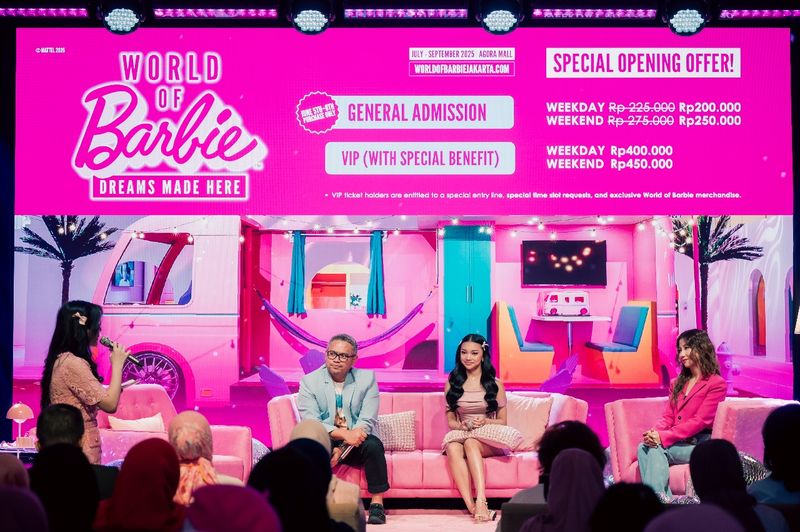 World of Barbie: Dreams Made Here, Dunia Impian Barbie Segera Hadir di Jakarta