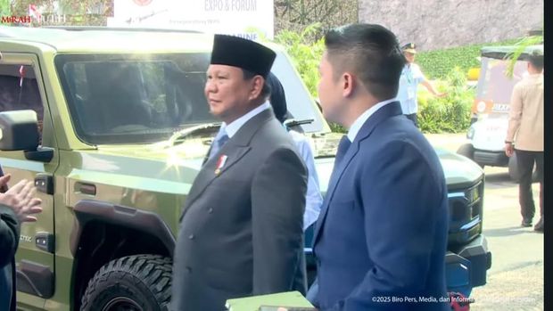 Prabowo Luncurkan Mobil Taktis Listrik Buatan Pindad, Namanya 'Pandu'