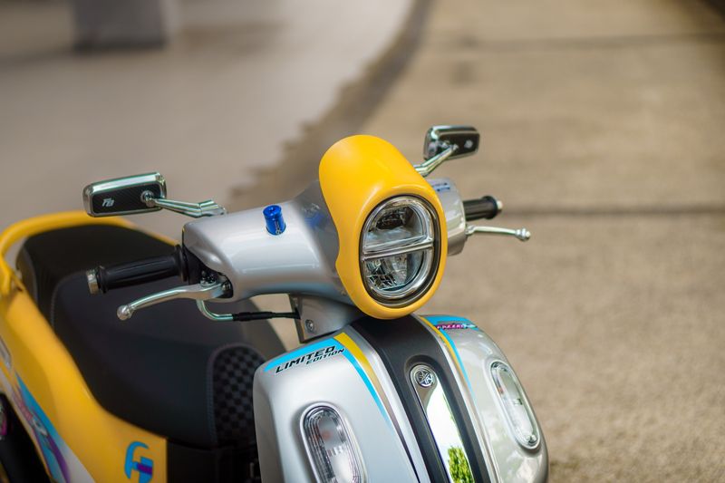 Di Luar Nalar, Yamaha Fazzio Ini Dimodifikasi Gaya Racing Mirip F1ZR Limited Edition