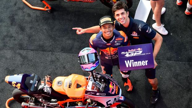 Array,Profil Veda Ega Pratama, Pebalap Gunungkidul yang Menang di Sirkuit Mugello