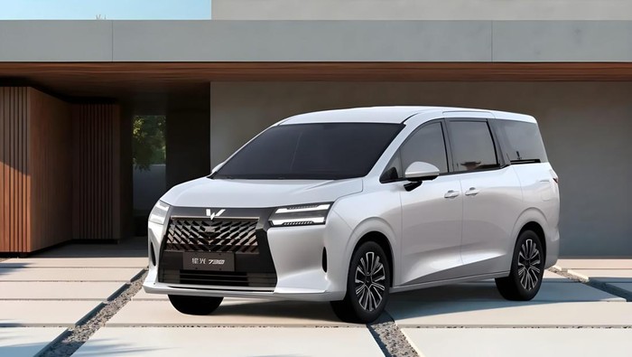 Calon MPV Listrik Wuling Pakai Pintu Geser, Mau Jegal BYD M6?